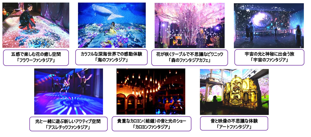 「光のファンタジアシティ」の説明/ハウステンボス(長崎県/佐世保市)