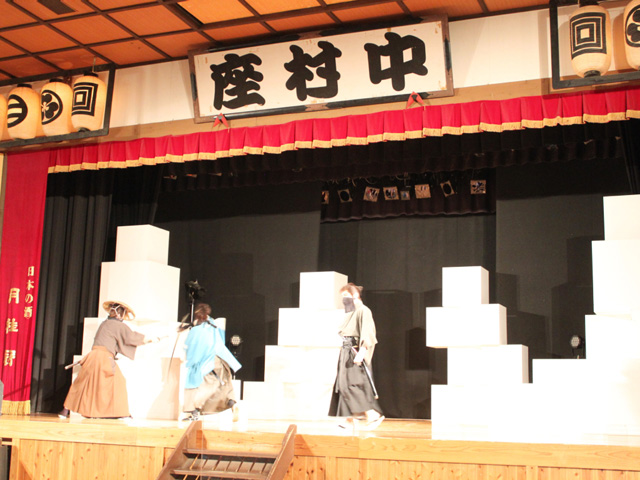 時代劇でおなじみの「チャンバラ」/東映太秦映画村(京都市右京区)