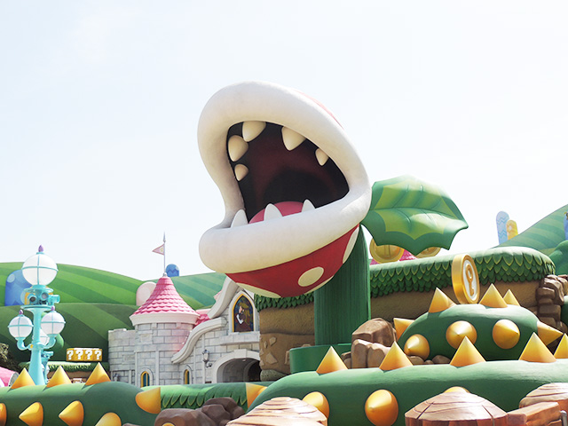 パックンフラワー/USJ「スーパー・ニンテンドー・ワールド」(大阪府/大阪市)