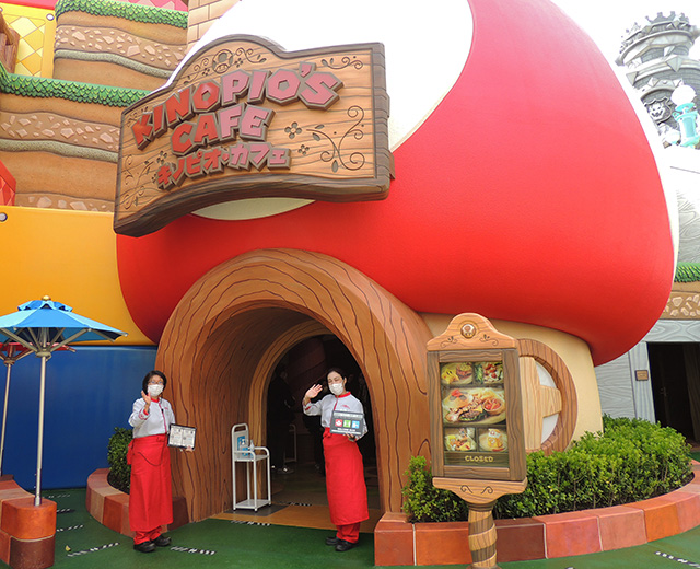 キノピオ・カフェ/USJ「スーパー・ニンテンドー・ワールド」(大阪府/大阪市)