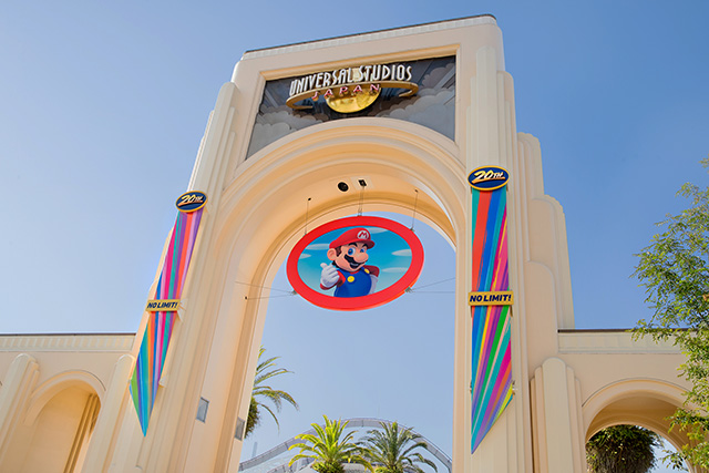 パークの入園ゲート/USJ「スーパー・ニンテンドー・ワールド」(大阪府/大阪市)