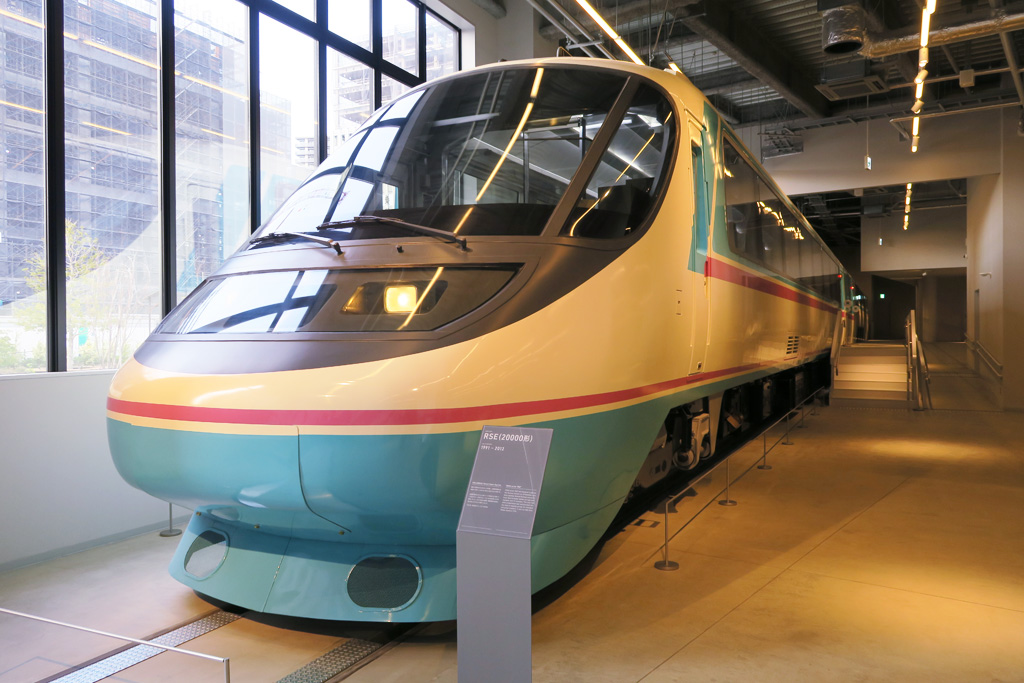 RSEの車両展示/ロマンスカーミュージアム