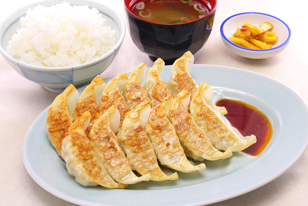 フードコートの/ダブル餃子ライス上河内SA【上り】(栃木県/宇都宮市)