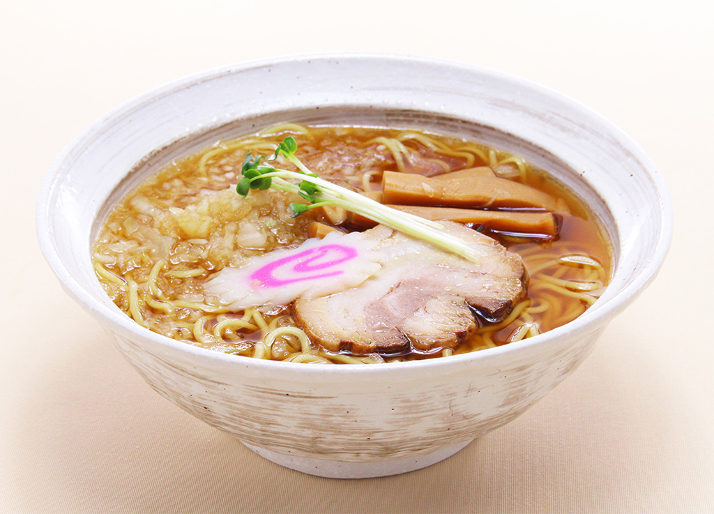 フードコートの上河内醤油ラーメン/上河内SA【上り】(栃木県/宇都宮市)