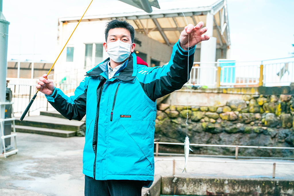 営業部の藤岡さん/城崎マリンワールド(兵庫県/豊岡市)