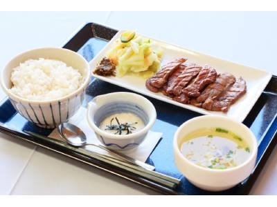 名物牛たん麦とろ定食/菅生PA【上り】(宮城県/柴田郡村田町)