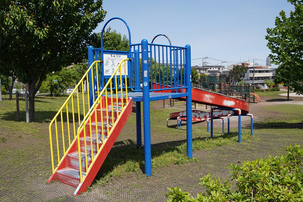 ローラー滑り台/新田さくら公園(東京都/足立区)