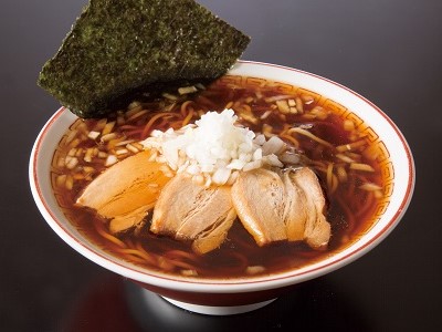 “千葉ご当地竹岡式”醤油ラーメン/幕張PA【下り】