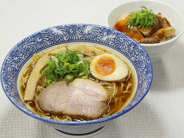 芳醇醬油中華そば ミニ叉焼丼セット/談合坂SA【上り】<