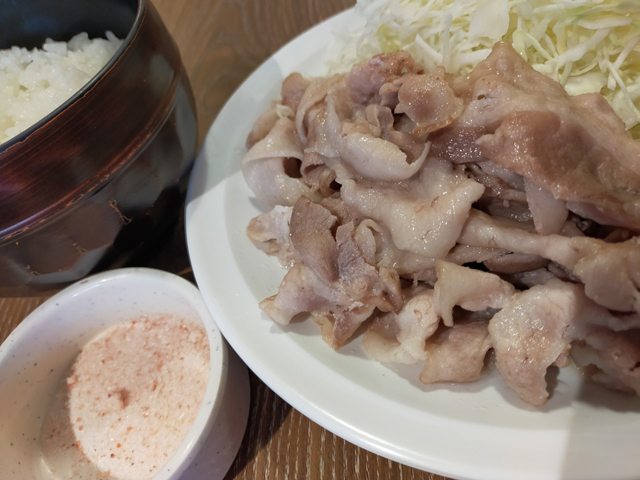岐阜ボーノポーク定食/恵那峡SA【上り】