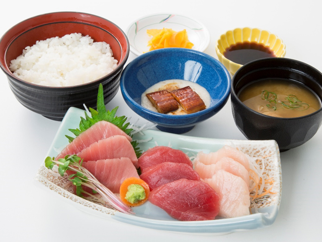 しあわせ刺身定食/牧之原SA【上り】