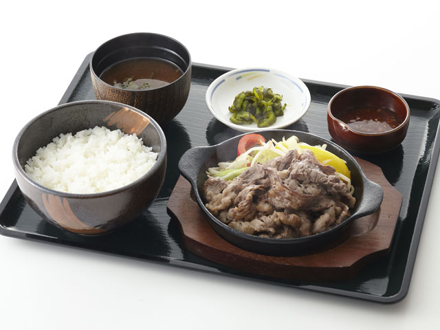 松阪肉焼肉定食/安濃SA【上り】