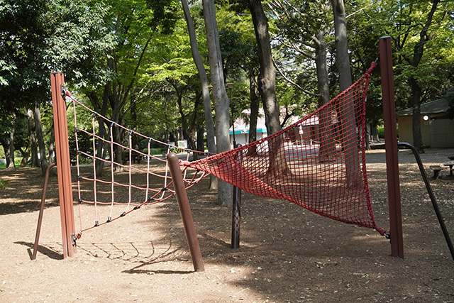 ネット遊具/都立砧公園(東京都/世田谷区)