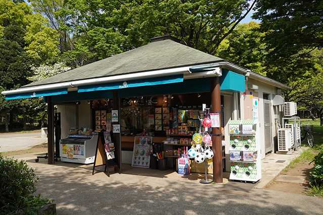 公園内の売店/都立砧公園(東京都/世田谷区)