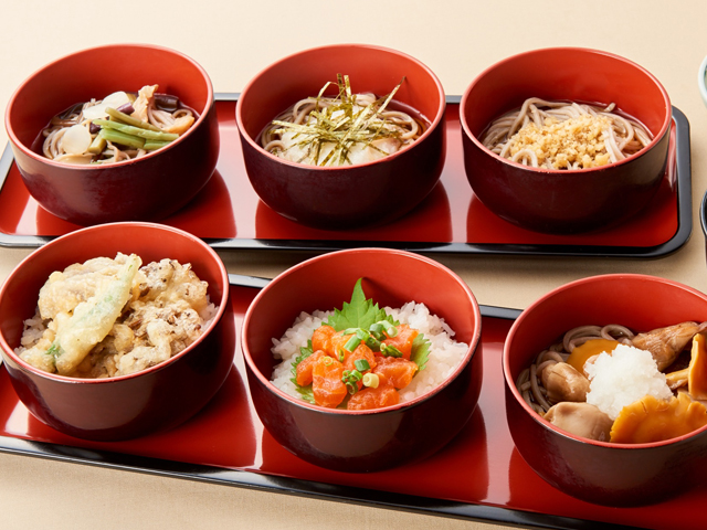 幸村つわもの蕎麦御膳/東部湯の丸SA【下り】