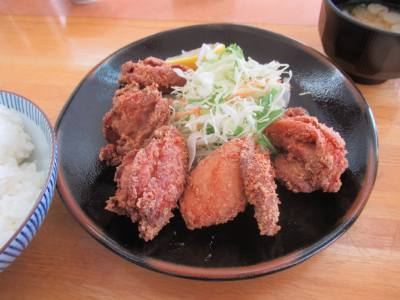 から揚げ定食/黒埼PA【下り】