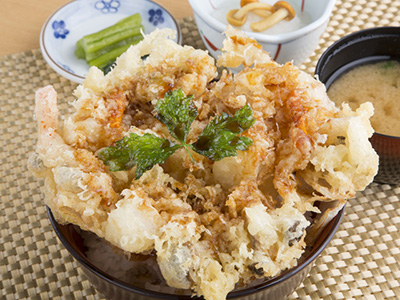 長芋のかき揚げ丼/姨捨SA【下り】