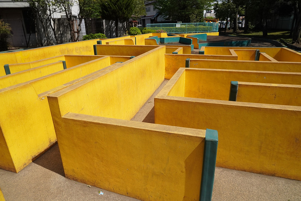 「迷路の遊び場」/羽根木公園(東京都/世田谷区)