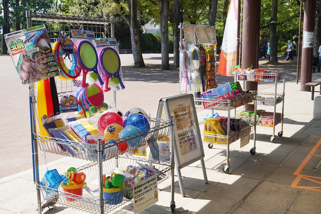 噴水広場の売店/世田谷公園(東京都/世田谷区)