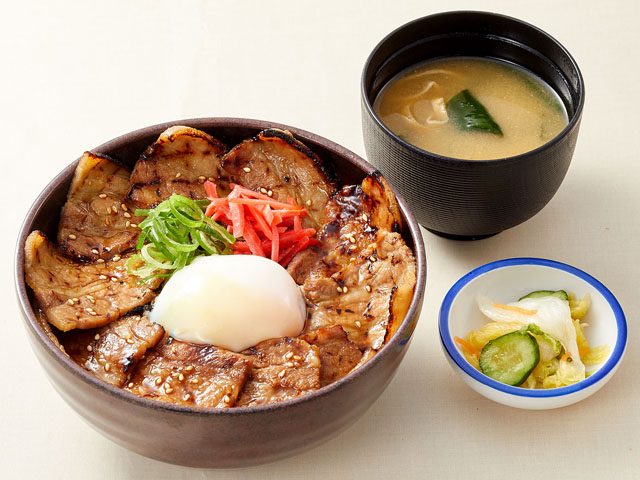 四元豚の炙り豚丼/古賀SA【上り】