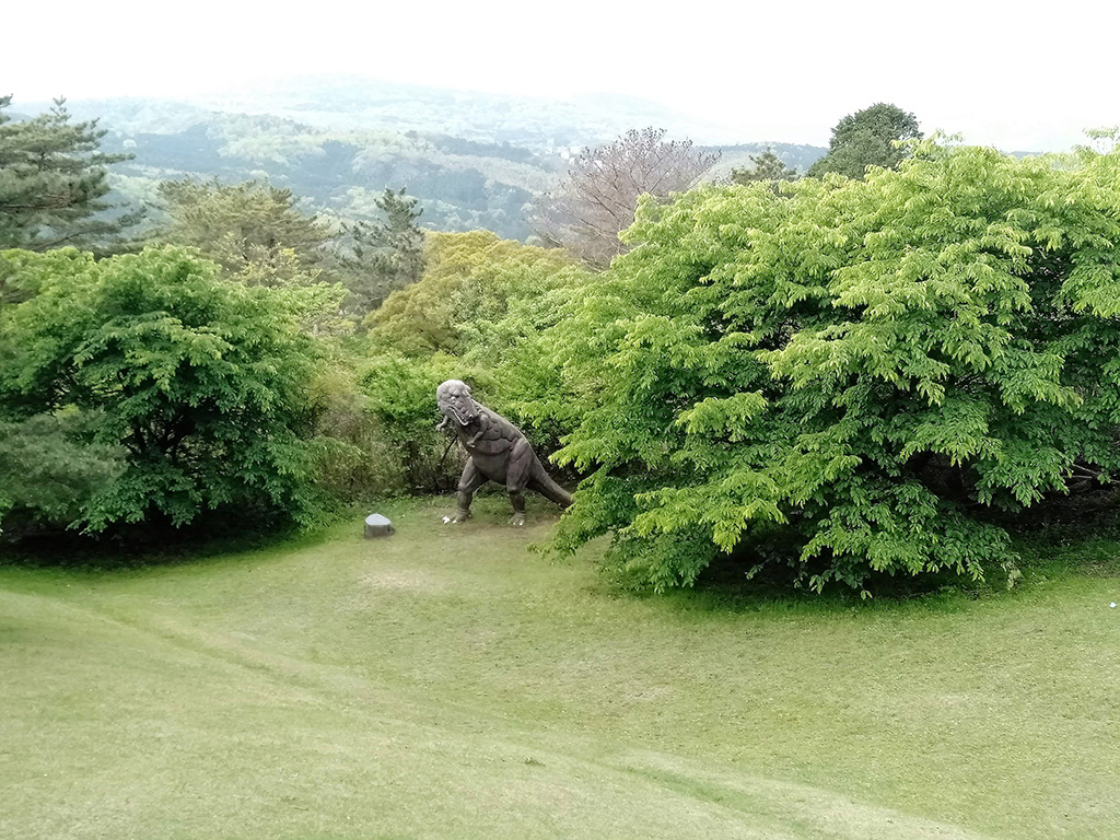 「恐竜広場」/恐竜広場(小室山公園内)(静岡県/伊東市)