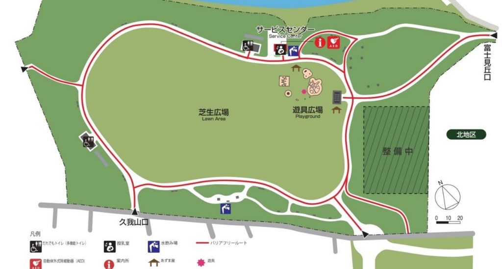 パークマップ/都立高井戸公園(東京都/杉並区)
