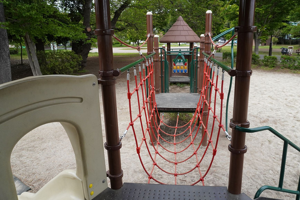 ネット遊具/都立和田堀公園(東京都/杉並区)