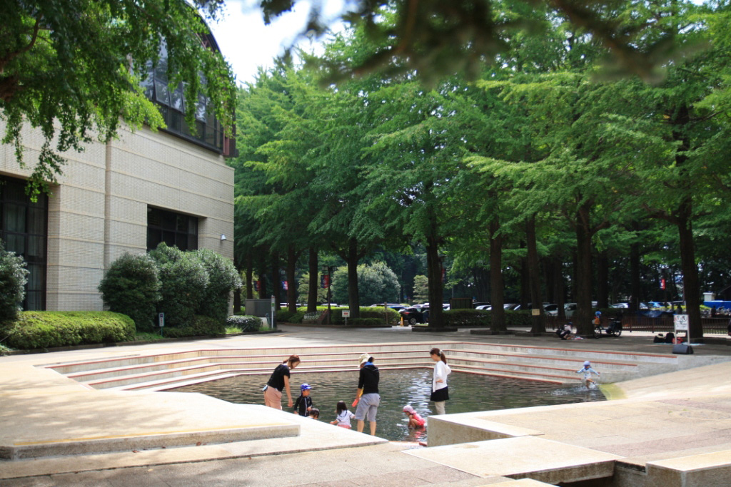 じゃぶじゃぶ池/小平中央公園(東京都/小平市)