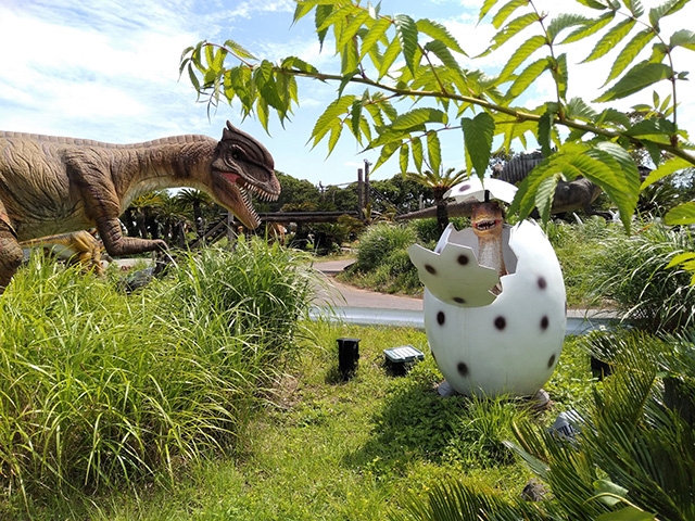 ディロフォサウルス/伊豆ぐらんぱる公園(静岡県/伊東市)
