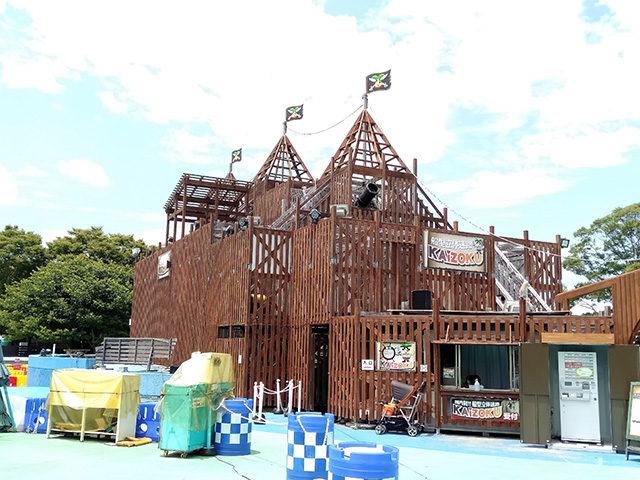 「船型立体迷路~KAiZOKU~」/伊豆ぐらんぱる公園(静岡県/伊東市)