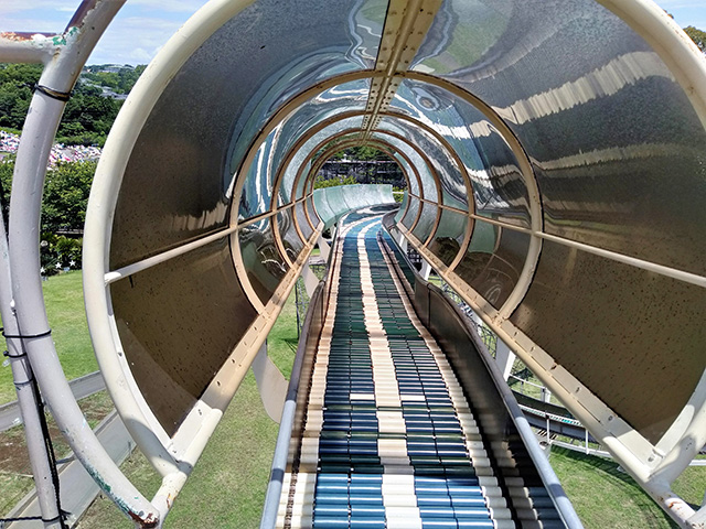 「110メートルローラースライダー」/伊豆ぐらんぱる公園(静岡県/伊東市)