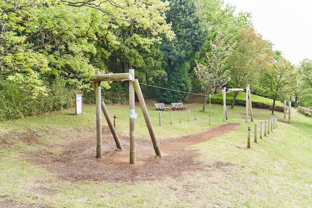 ターザンロープ/都立小山田緑地(東京都/町田市)