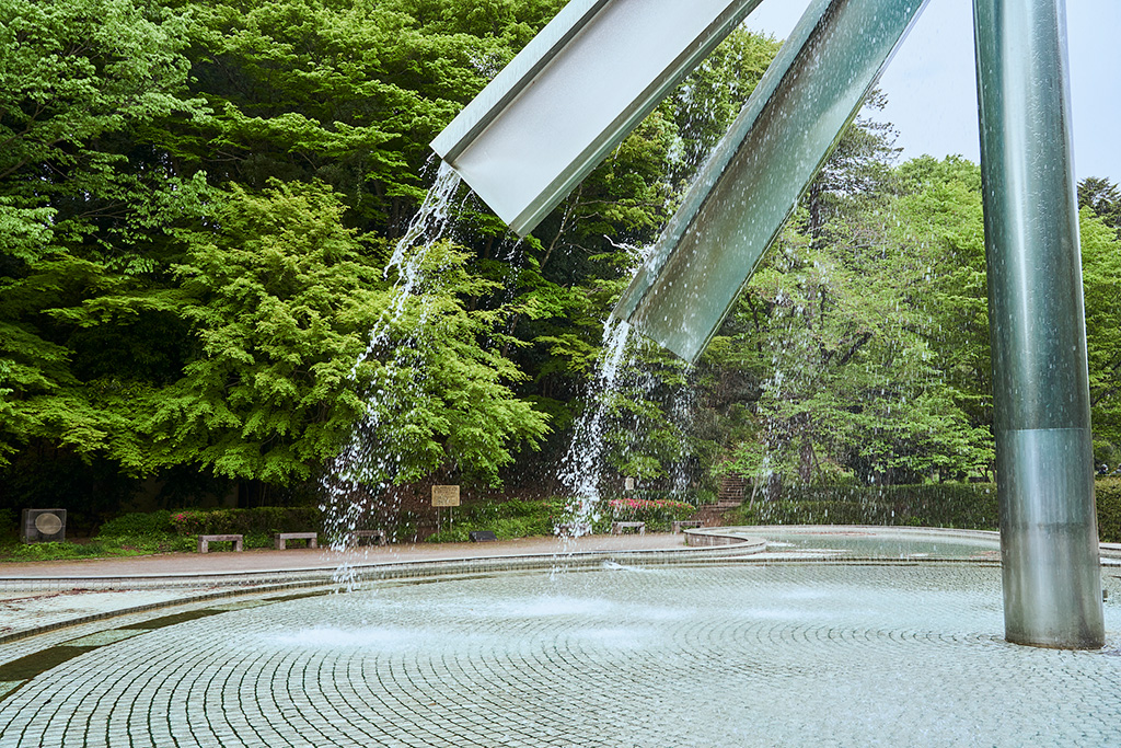 彫刻噴水・シーソー/芹ヶ谷公園(東京都/町田市)