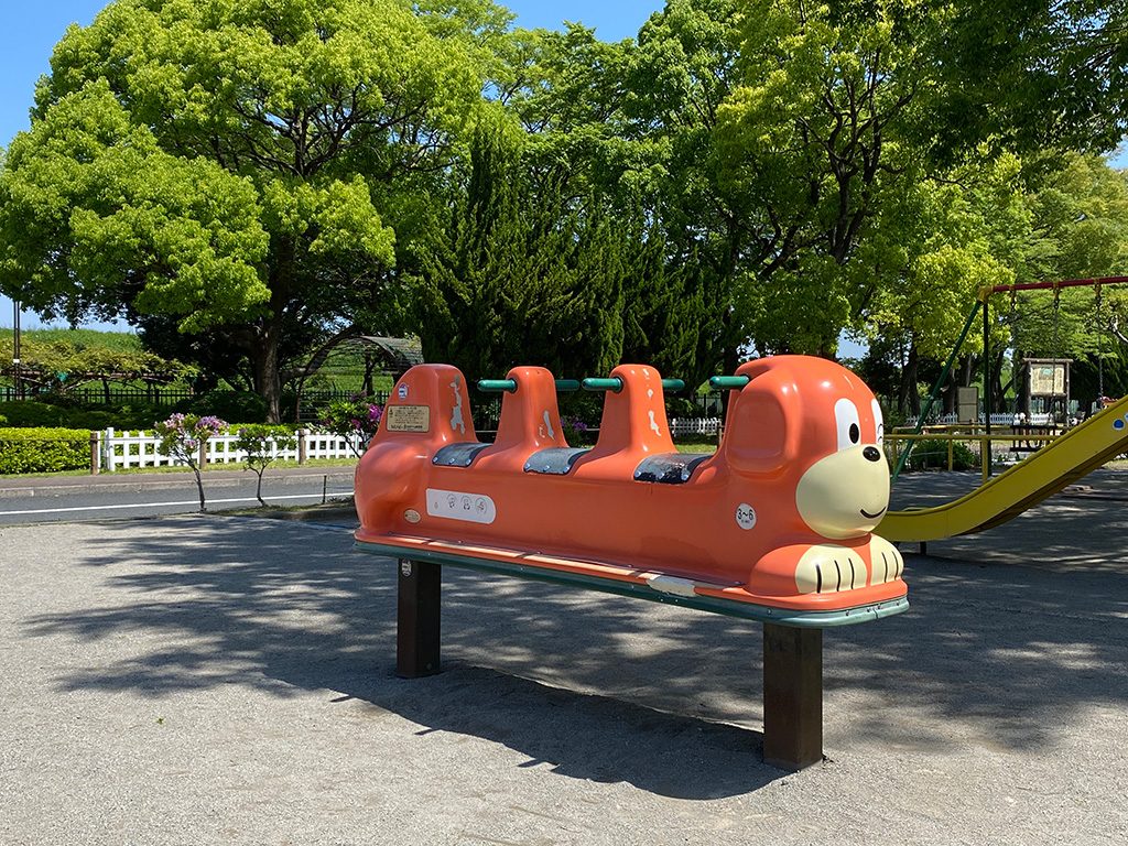 3人乗りロッキング遊具/大谷田南公園(東京都/足立区)
