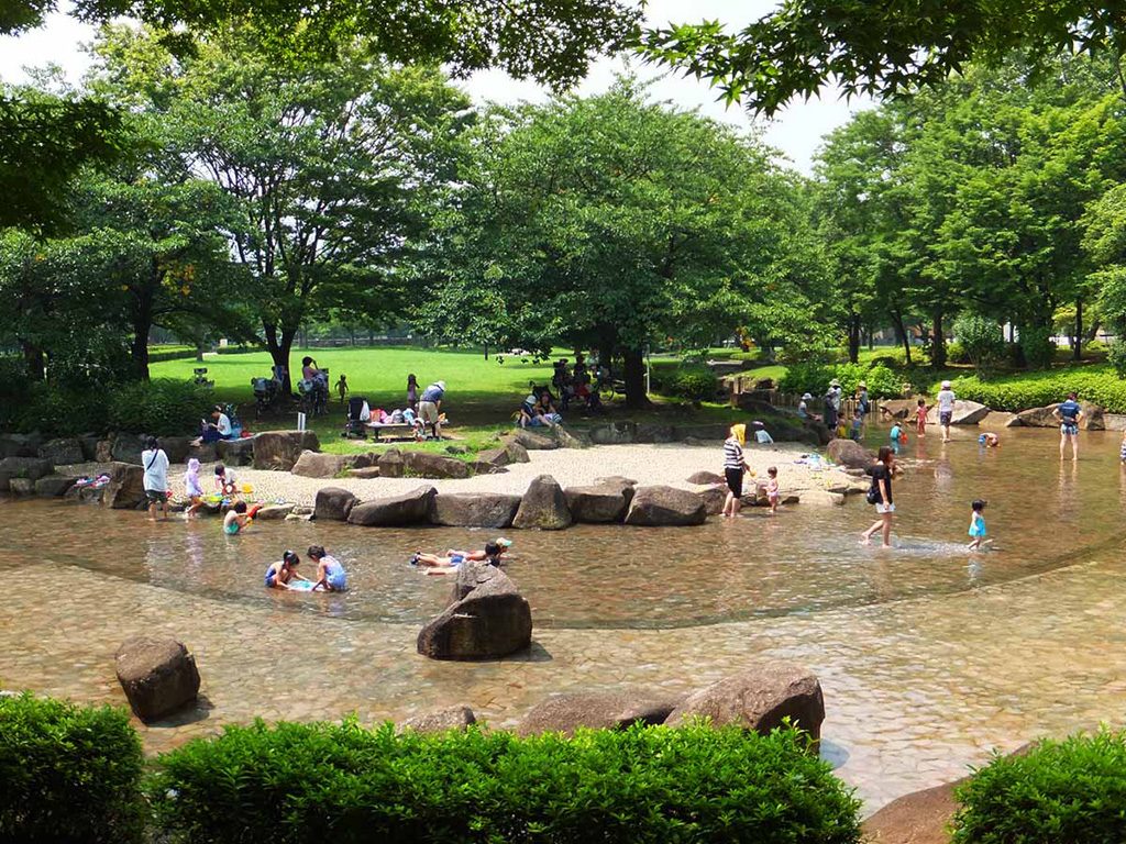 じゃぶじゃぶ池/亀戸中央公園(東京都/江東区)