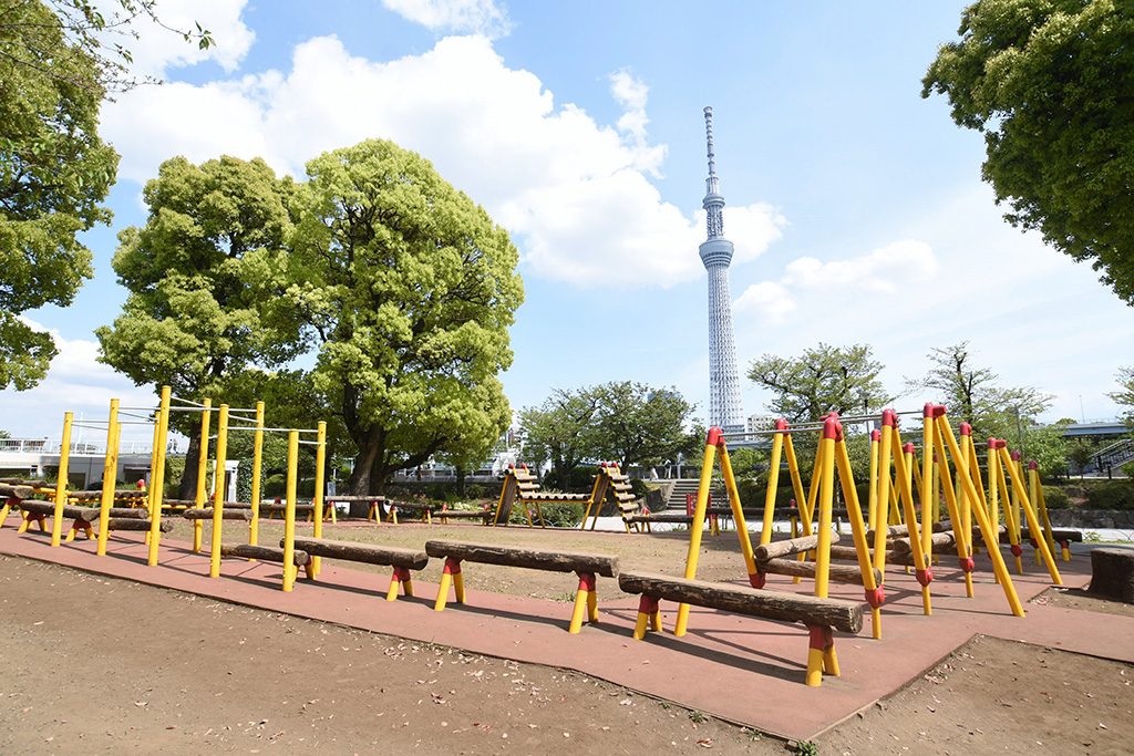 遊具広場/隅田公園(東京都/墨田区、台東区)