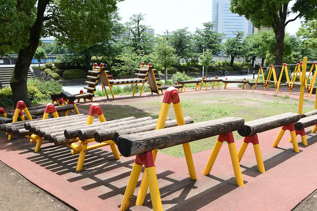 アスレチック遊具/隅田公園(東京都/墨田区、台東区)