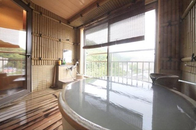 専用露天風呂付きの客室/ホテルまほろば(北海道/登別市)