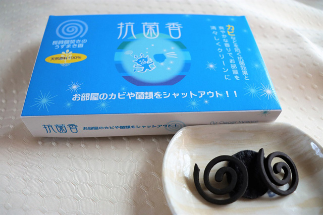 線香の生産量が日本一の淡路島の抗菌香