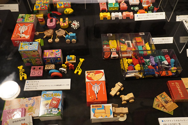 歴代のグリコのおまけも展示/日本玩具博物館(兵庫県/姫路市)