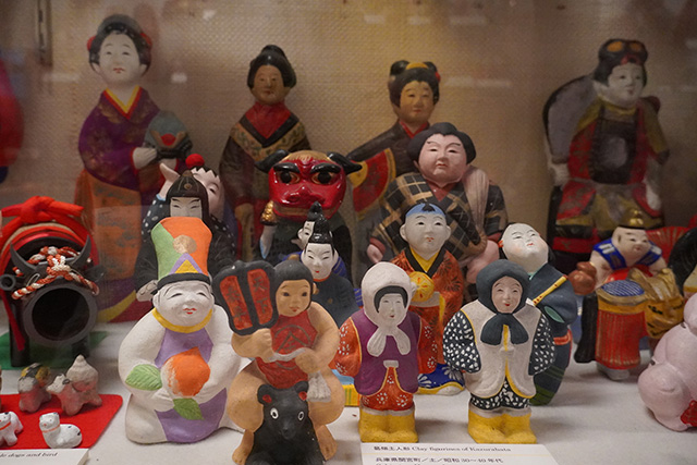 葛畑土人形(養父市関宮町)/日本玩具博物館(兵庫県/姫路市)
