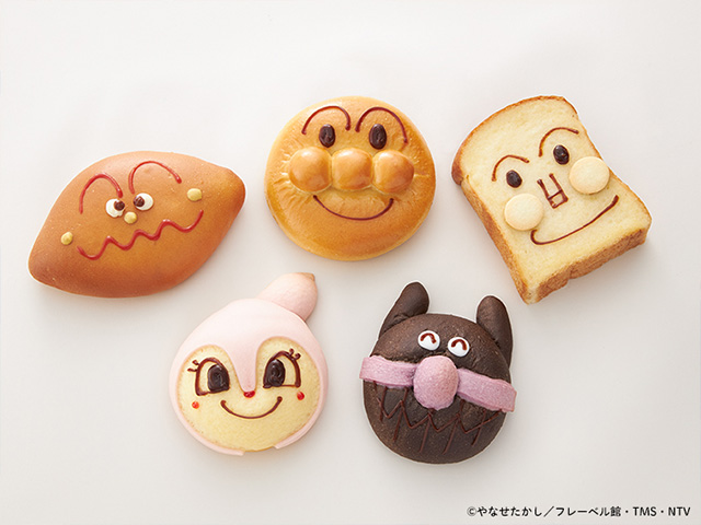キャラクターパン各種/神戸アンパンマンこどもミュージアム&モール(兵庫県/神戸市)