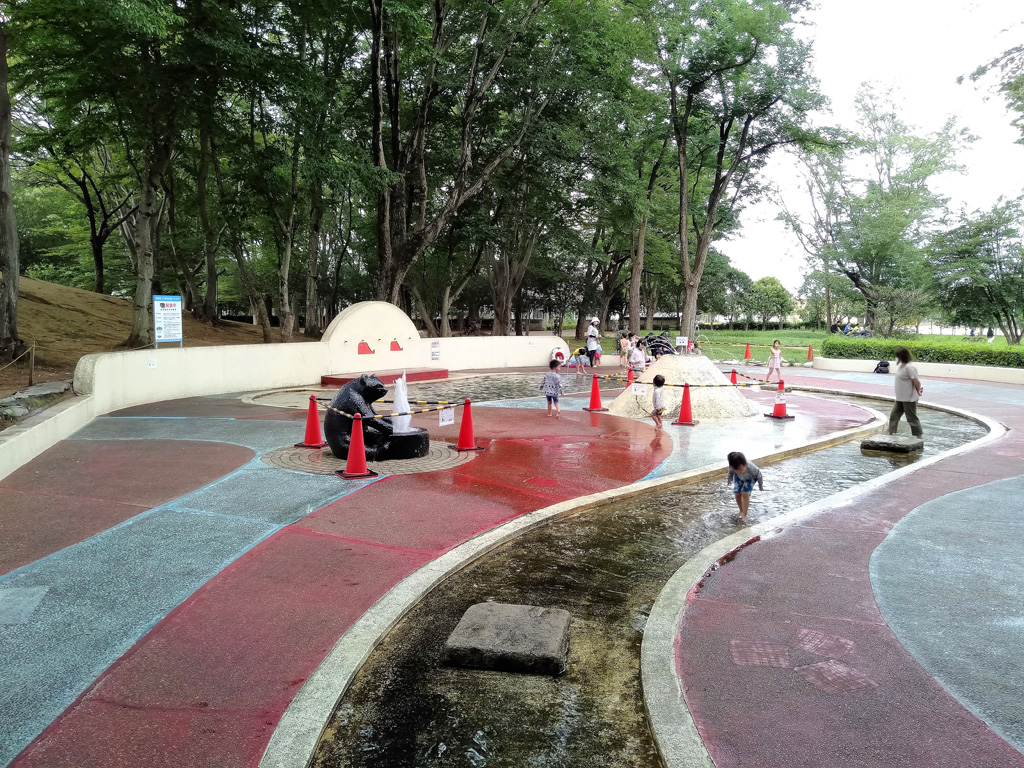 “くまさん池”こと「徒歩池」/松代公園(茨城県/つくば市)