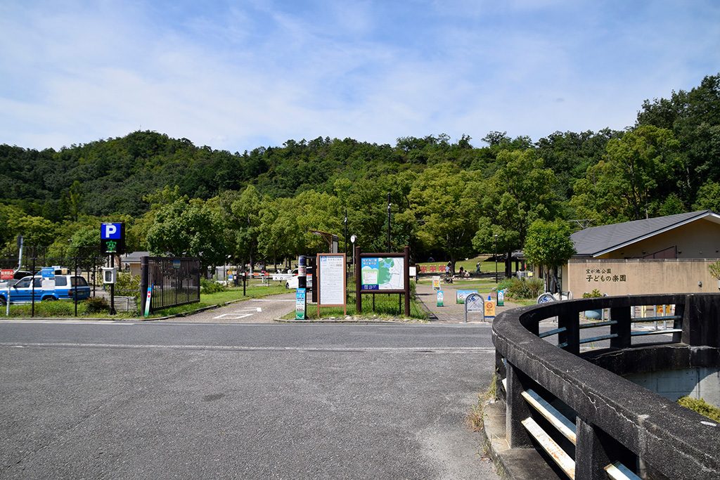 駐車場付近/宝が池公園(京都府/京都市)