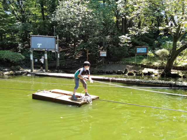 「水路わたり」/ありのみコース(千葉県/市川市)