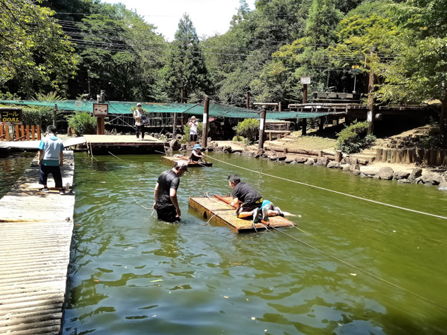 「水路わたり」/ありのみコース(千葉県/市川市)