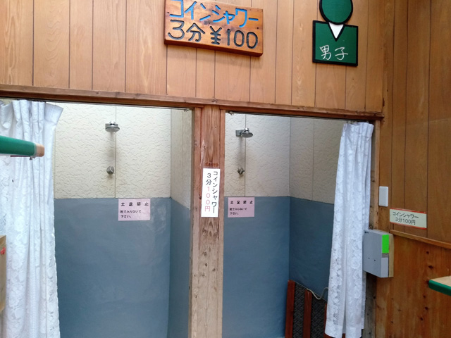 男女別の更衣室やシャワー、ロッカーなど/ありのみコース(千葉県/市川市)