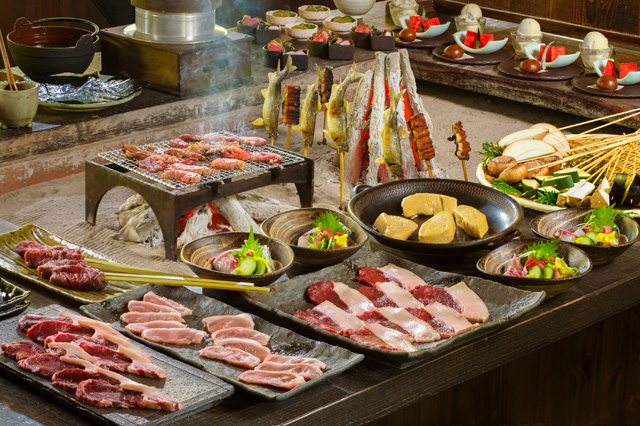 囲炉裏料理「熾火」/ネスタリゾート神戸(兵庫県/三木市)
