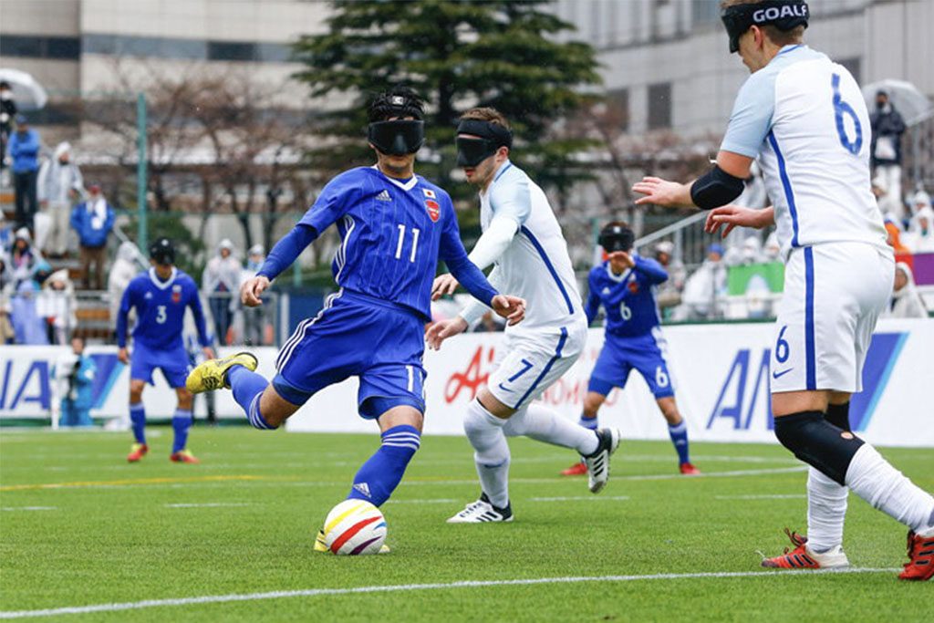 写真提供:日本ブラインドサッカー協会/鰐部春雄