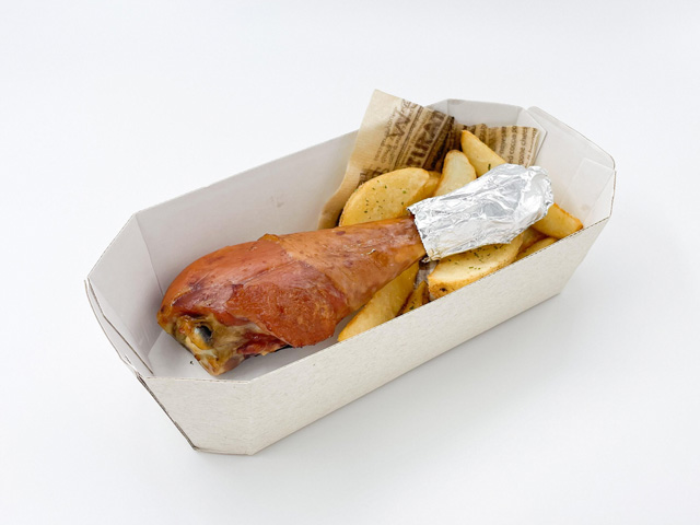 恐竜レッグセット(山本のハンバーグ MeatBall and Wine)/東京ドームシティ「恐竜展2021」(東京都/文京区)